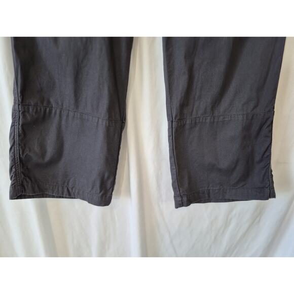 Sold! Pact Womens Storm Gray Organic Cotton Blend Daily Twill Pants Medium - Picture 3 of 7